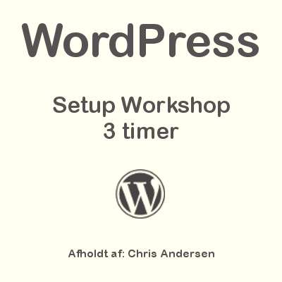 WordPress Setup Workshop