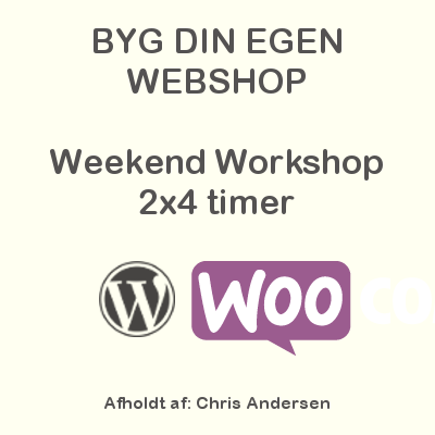 Webshop Weekend Workshop